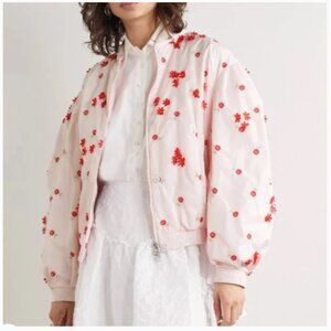 Moncler Genius 4 Moncler Simone Rocha Persea Down Bomber Jacket Women's Size L